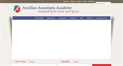 Desktop Screenshot of ancillae.org